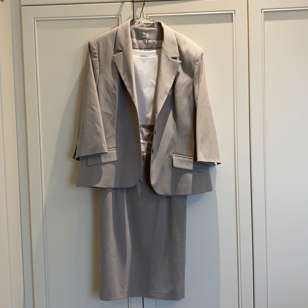 2 piece dress w jacket